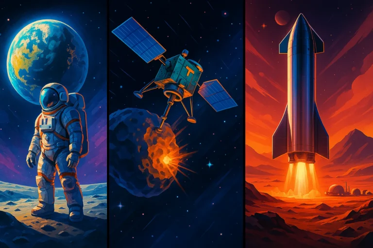 Misi Artemis, Tianwen‑2, dan Starship di tahun 2025