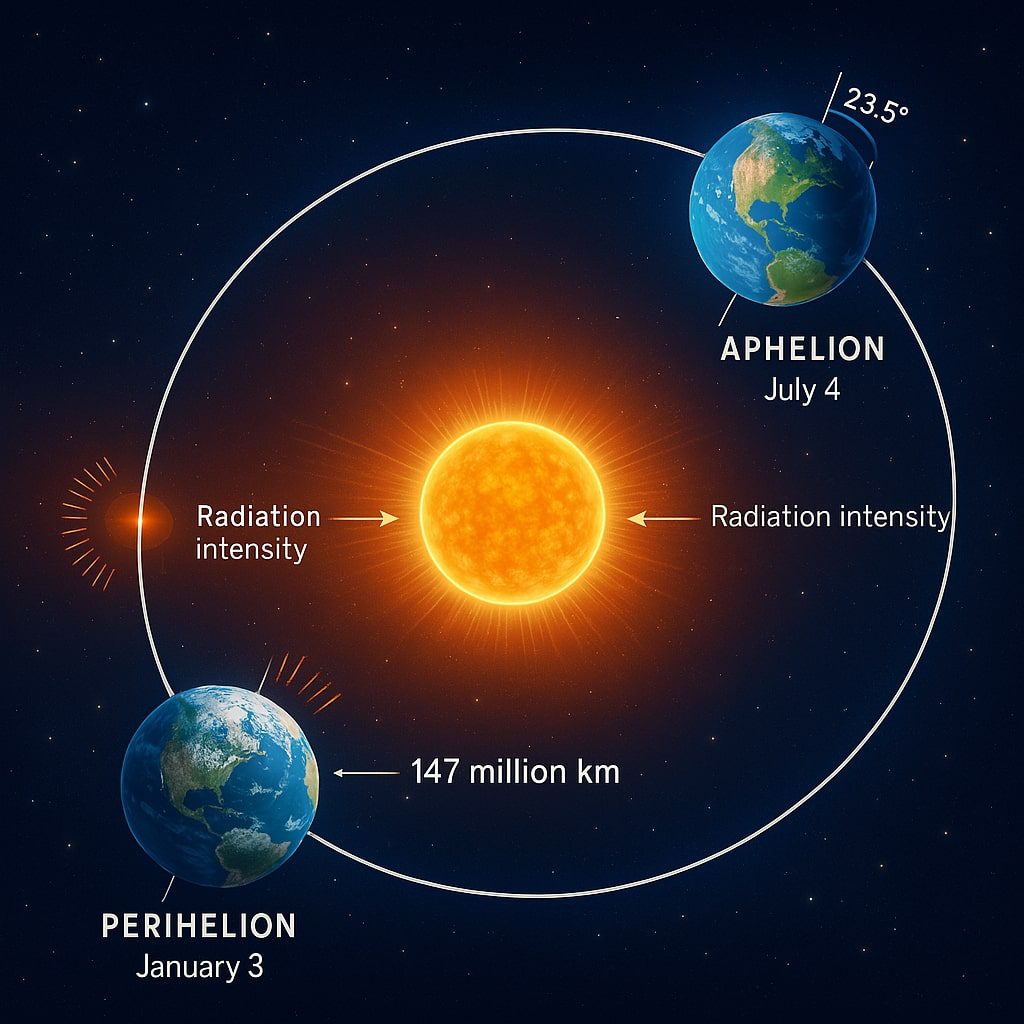 Apa Itu Fenomena Aphelion dan Perihelion