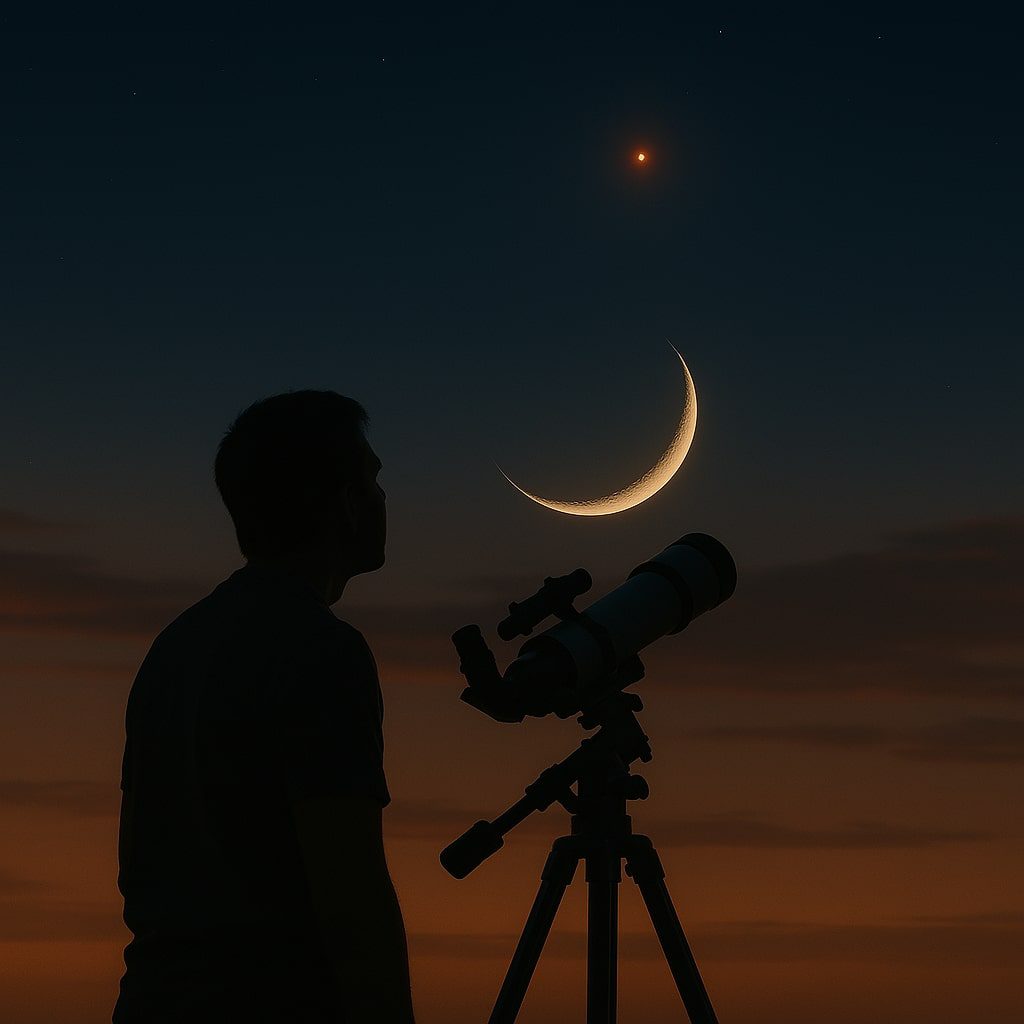 Mengamati Konjungsi Bulan dan Jupiter